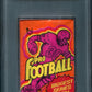 1973 Topps Football Unopened Wax Pack PSA 7 *5838