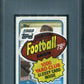 1988 Topps Football Unopened Cello Pack PSA 9 Bo Jackson Top *5848