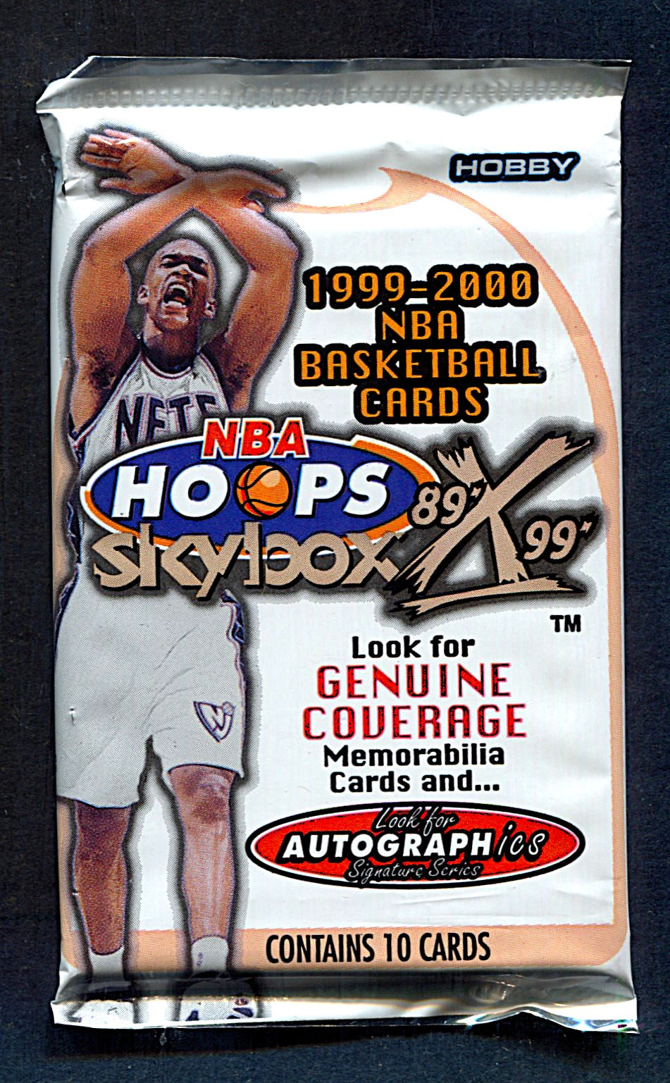 1999/00 Skybox Hoops X Basketball Unopened Pack (Hobby) (10)