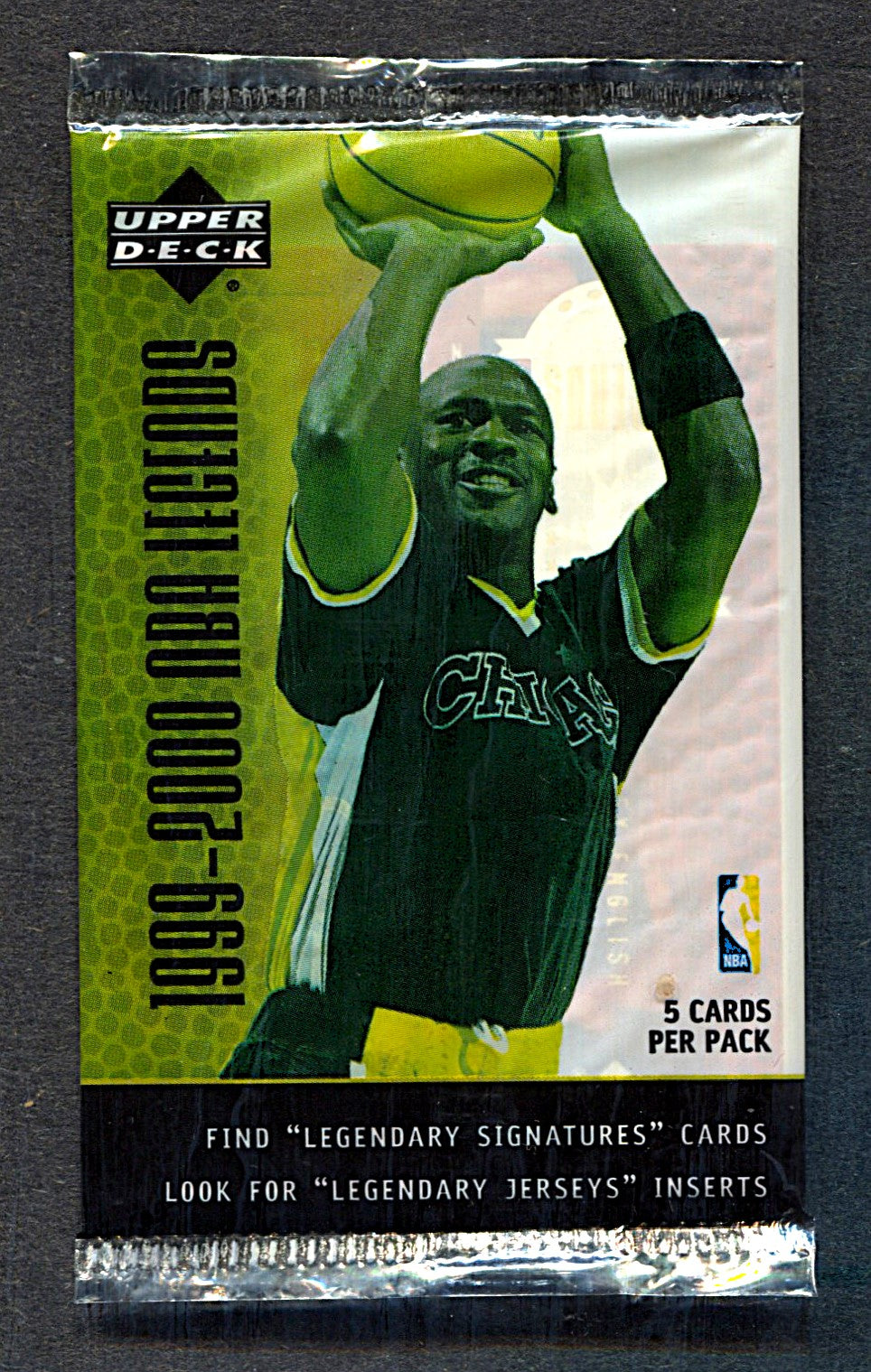 1999/00 Upper Deck NBA Legends Basketball Unopened Pack (Hobby) (5)