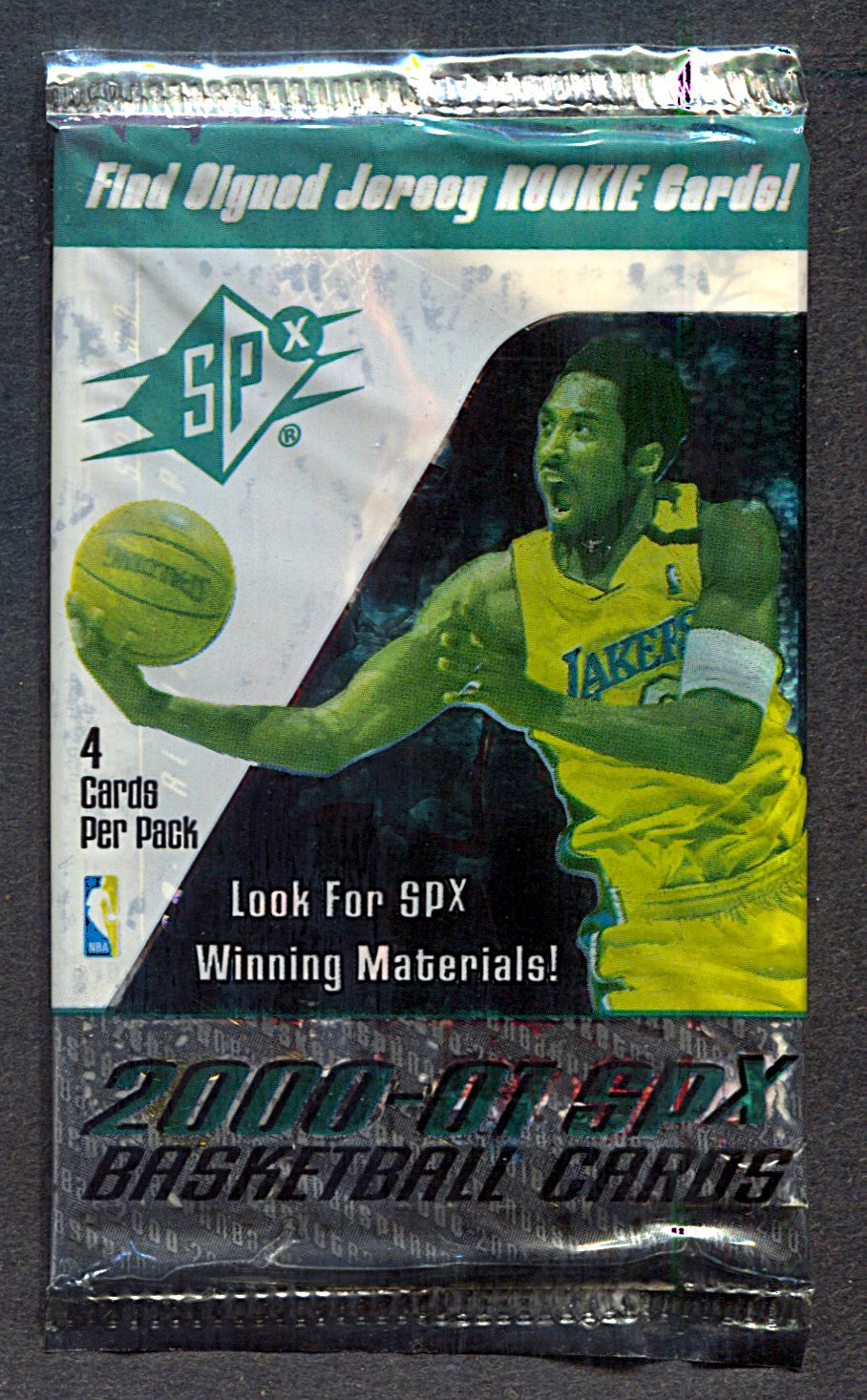 2000/01 Upper Deck SPX Basketball Unopened Pack (Hobby) (4)