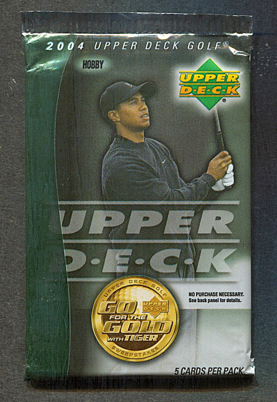 2004 Upper Deck Golf Unopened Pack (Hobby) (5)