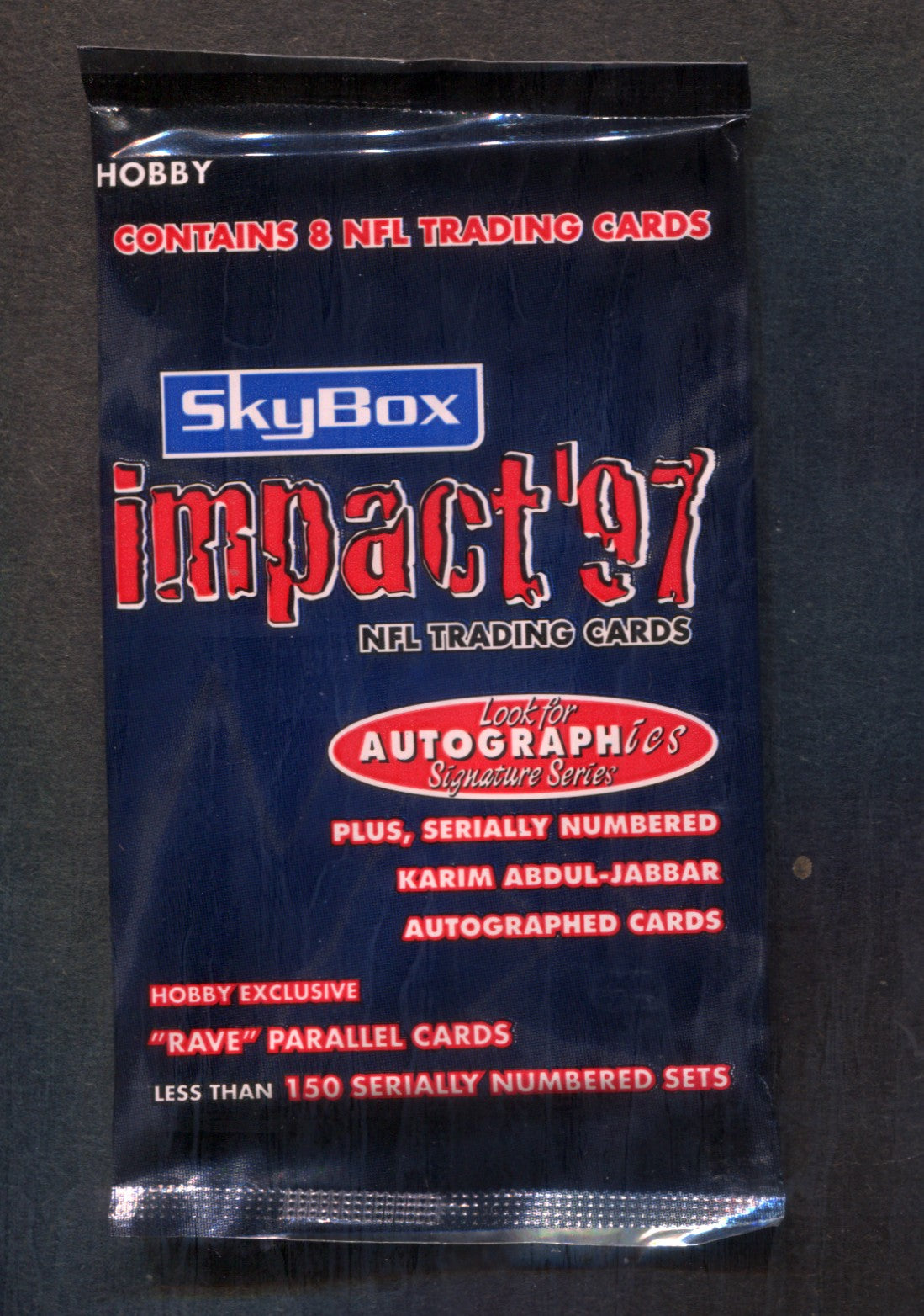 1997 Skybox Impact Football Unopened Pack (Hobby) (8)