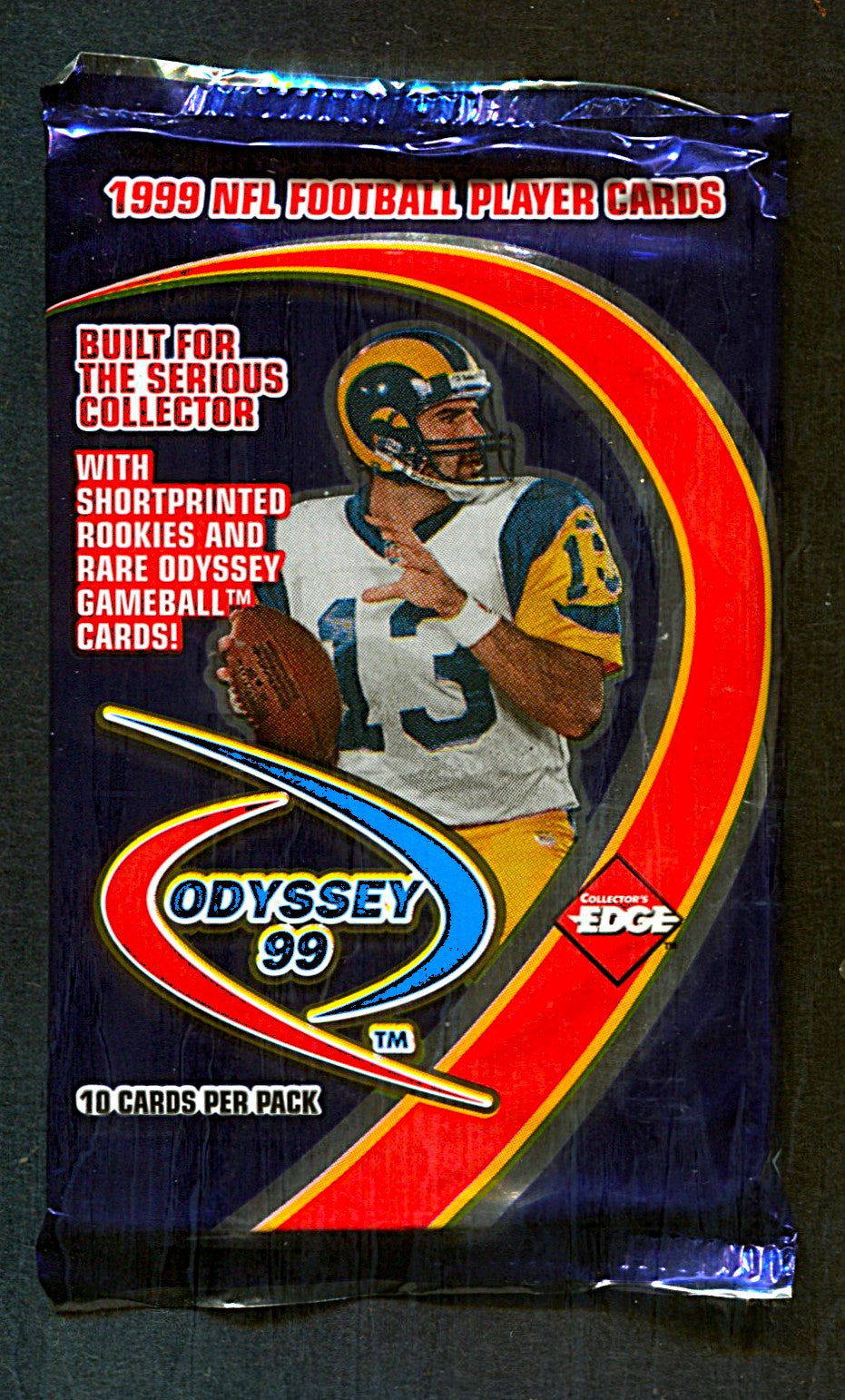 1999 Collector's Edge Odyssey Football Unopened Pack (10)