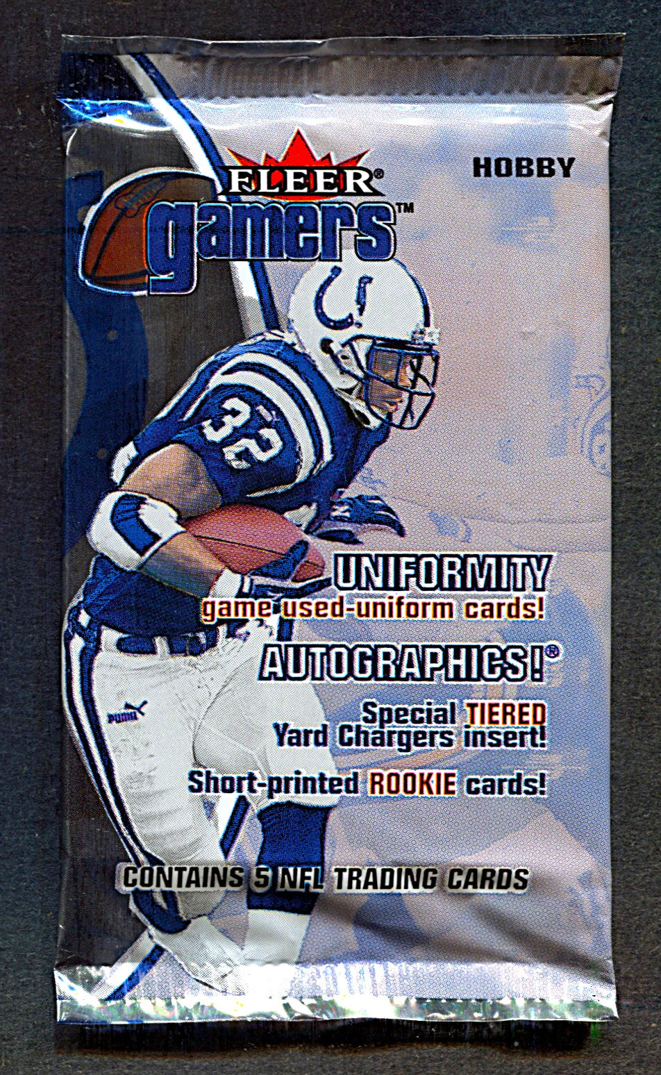 2000 Fleer Gamers Football Unopened Pack (Hobby) (5)