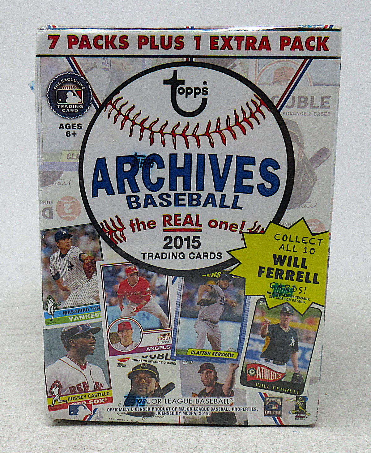 2015 Topps Archives Baseball Blaster Box (8/10)