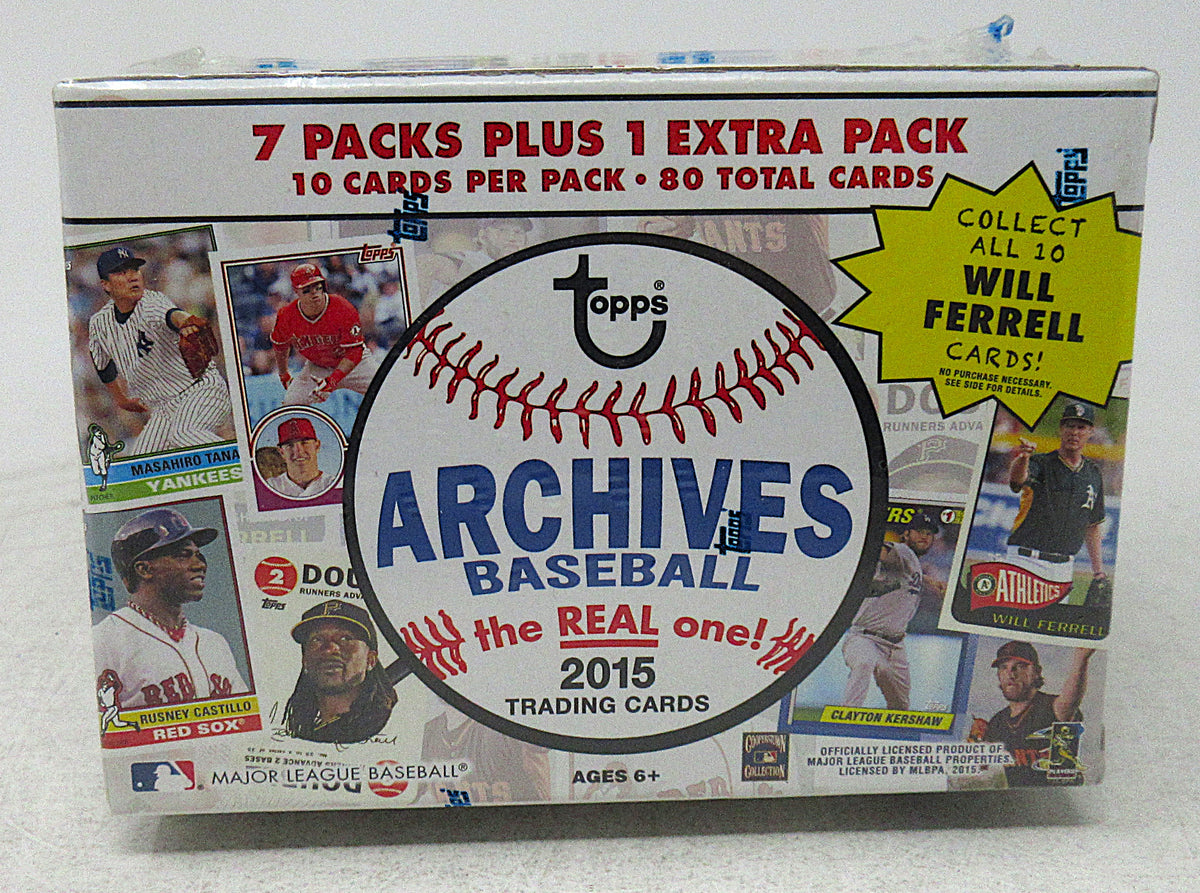 2015 Topps Archives Baseball Blaster Box (8/10)