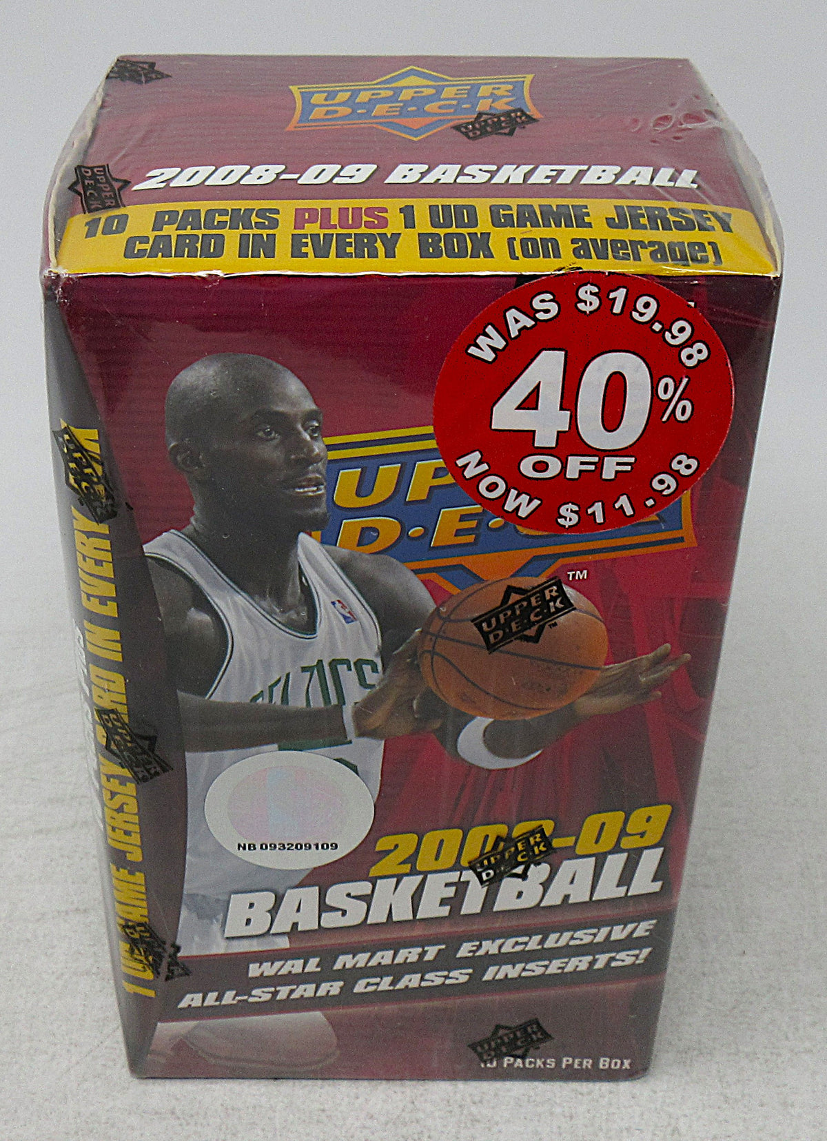 2008/09 Upper Deck Basketball Blaster Box (Walmart) (10 +1)