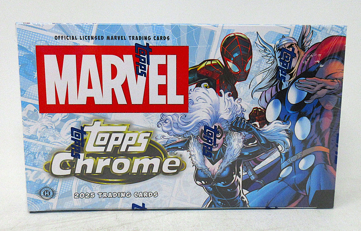 2025 Topps Chrome Marvel Box (Hobby) (12/6)