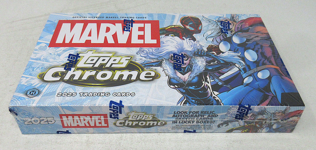 2025 Topps Chrome Marvel Box (Hobby) (12/6)