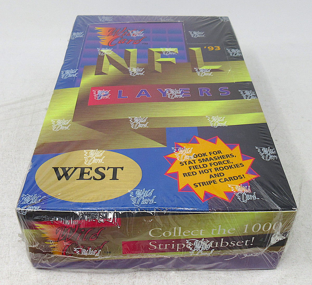 1993 Wild Card Football Box (West) (36/12)