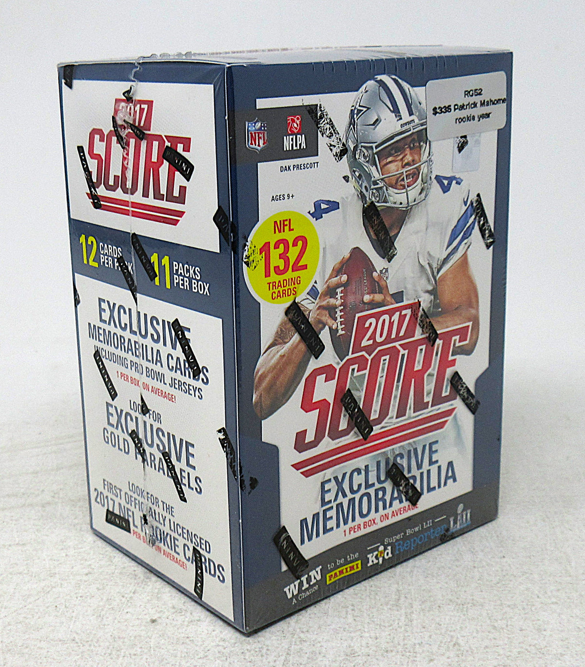 2017 Panini Score Football Blaster Box (11/12)
