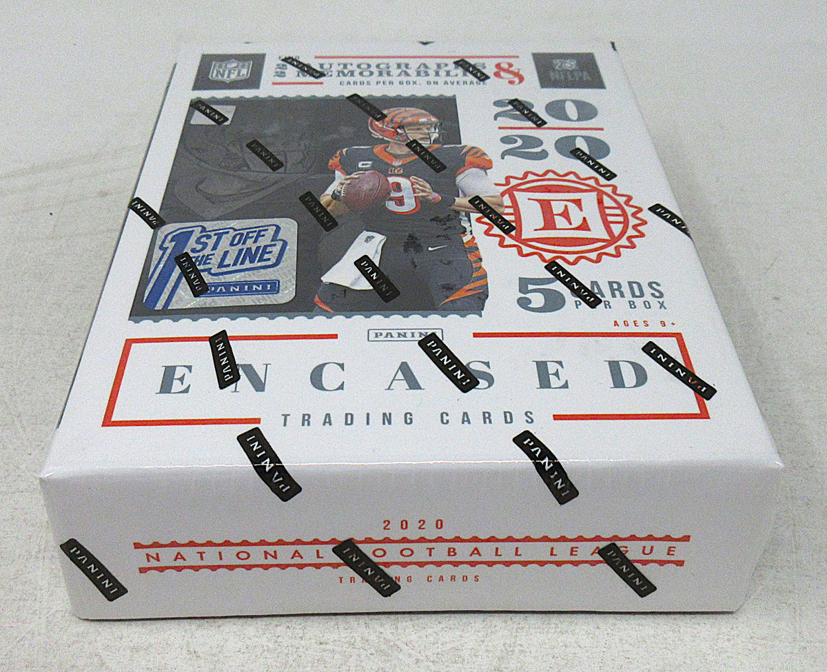 2020 Panini Encased Football 1st Off The Line Box (FOTL) (Hobby) (5)