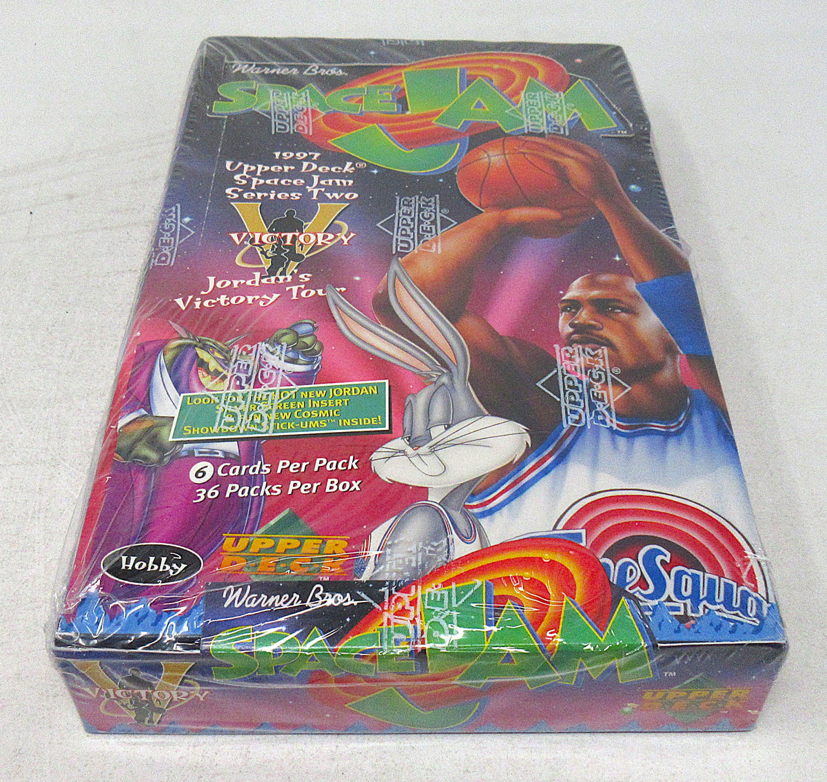 1996/97 Upper Deck Space Jam Basketball Series 2 Box (Hobby) (36/6)
