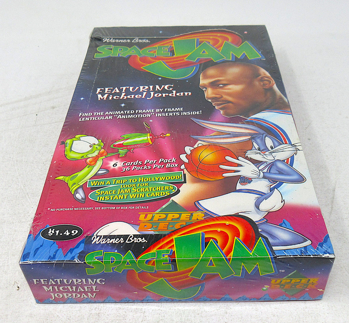 1996/97 Upper Deck Space Jam Basketball Box (Pre-Priced) (Retail) (36/6)