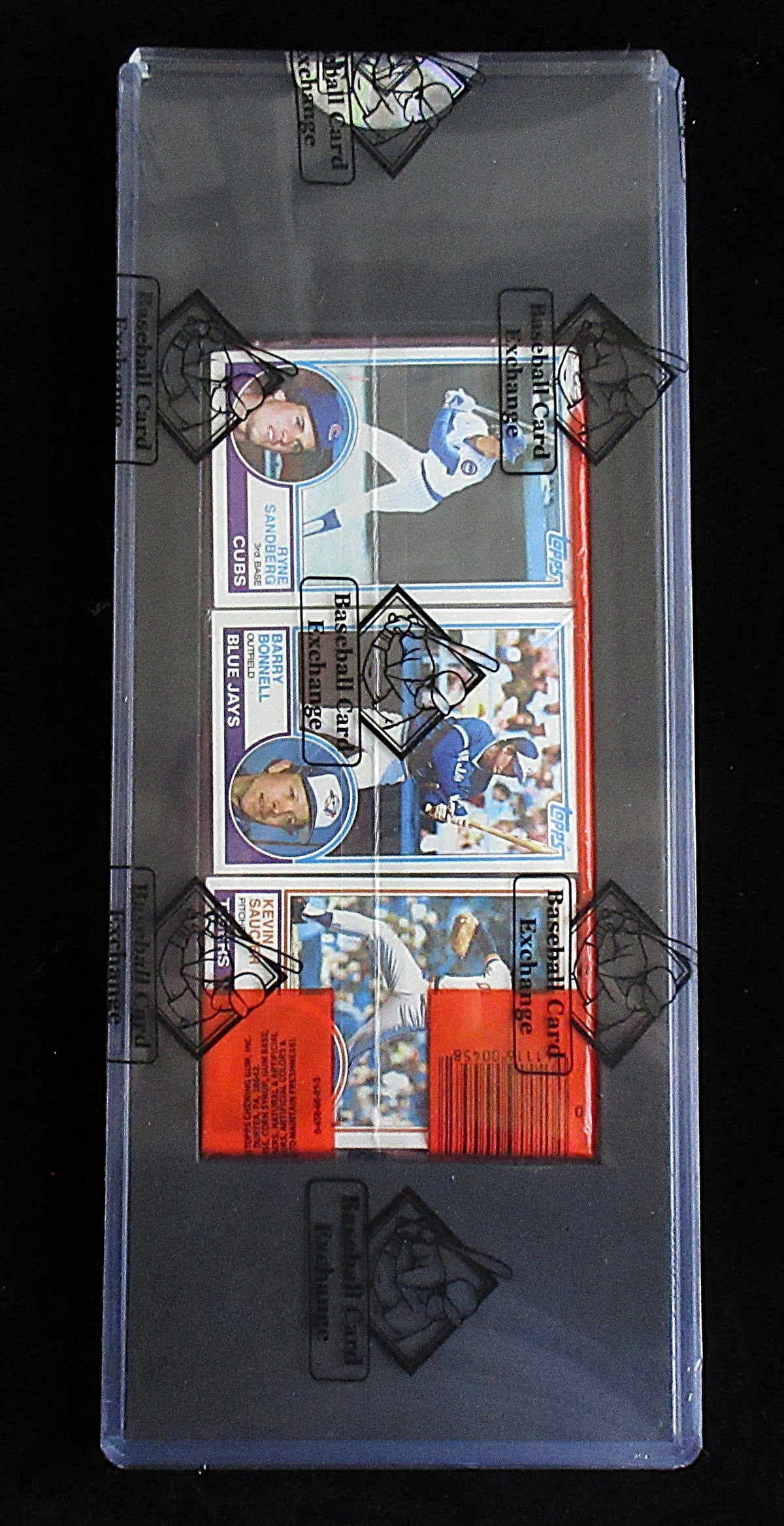 1983 Topps Baseball Unopened Grocery Rack Pack (Sandberg RC Back) (BBCE) (28068)