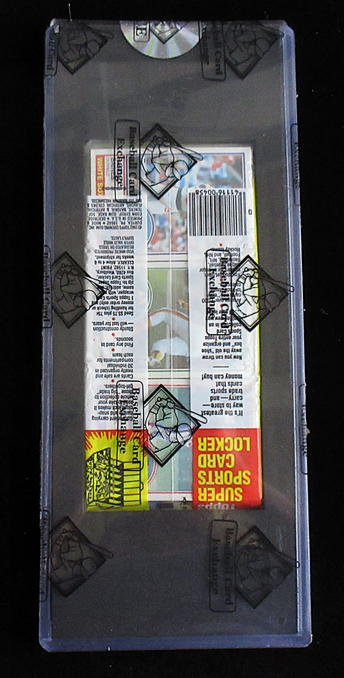 1983 Topps Baseball Unopened Grocery Rack Pack (Gwynn RC Back) (BBCE) (28071)