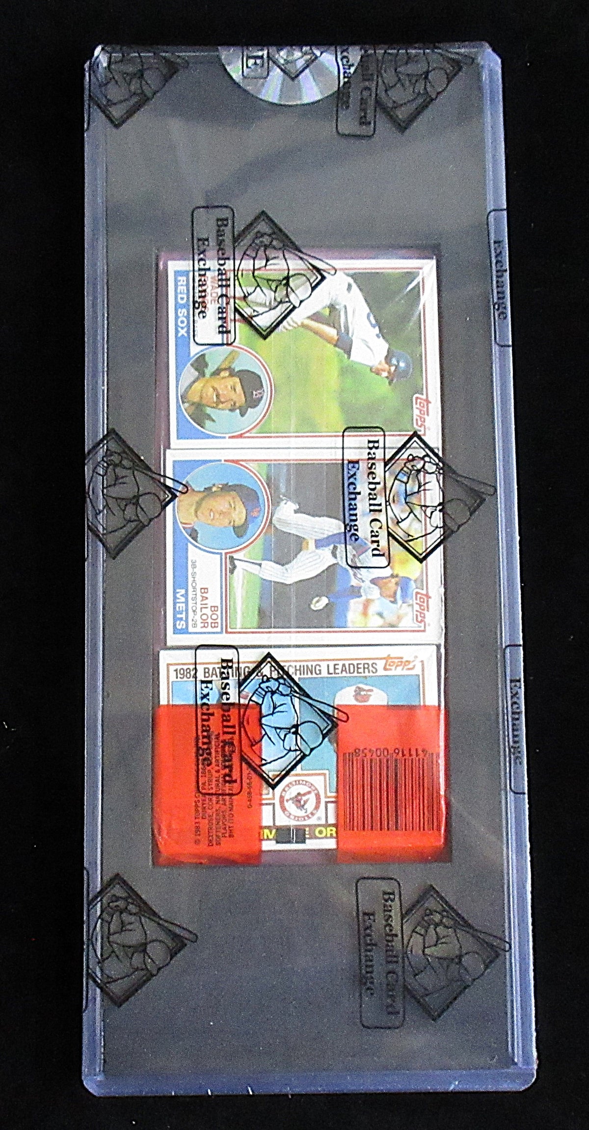 1983 Topps Baseball Unopened Grocery Rack Pack (Boggs RC Back) (BBCE) (28072)