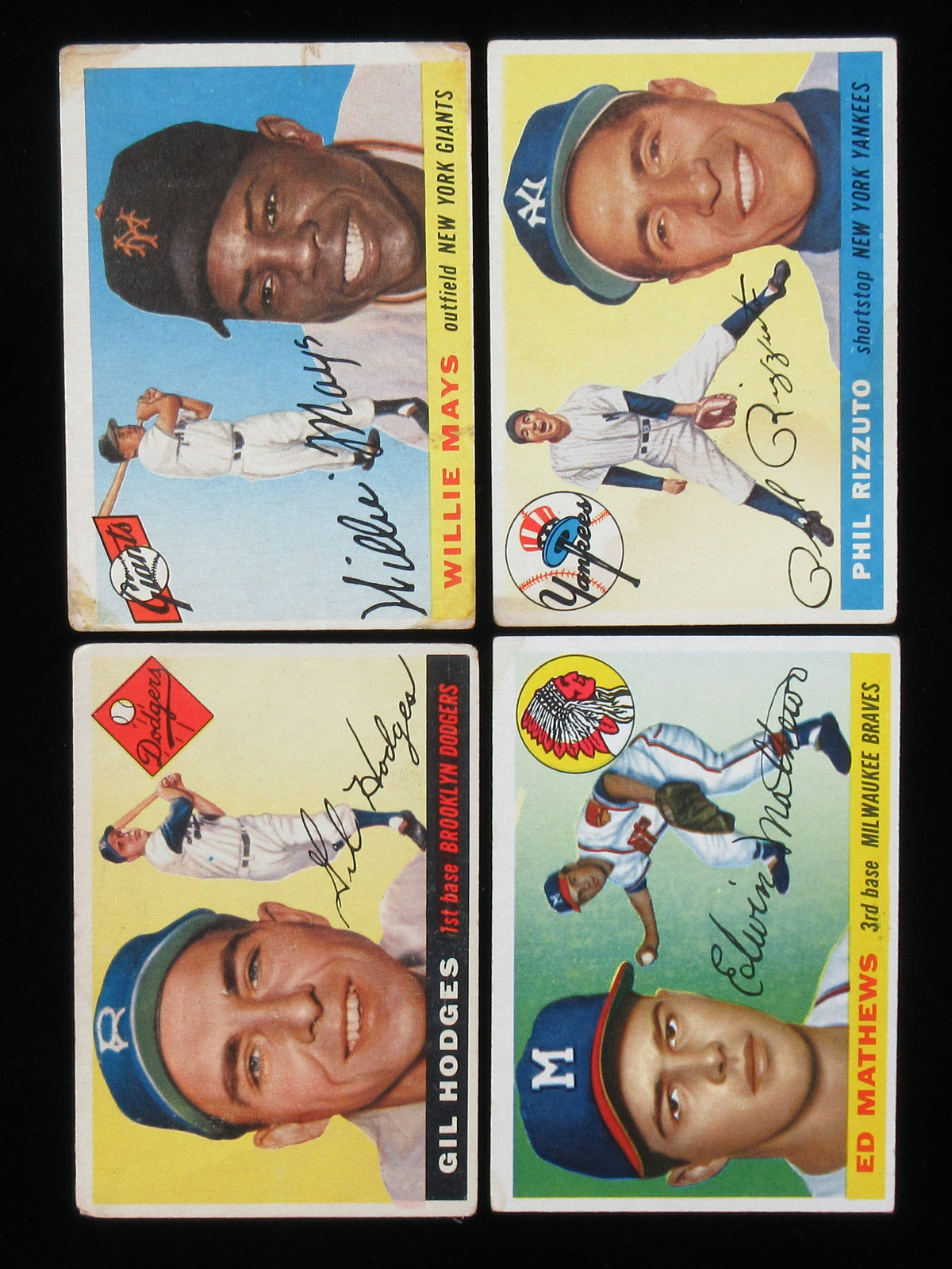 1955 Topps Baseball Near Set Poor VG (204/206) (26-094)