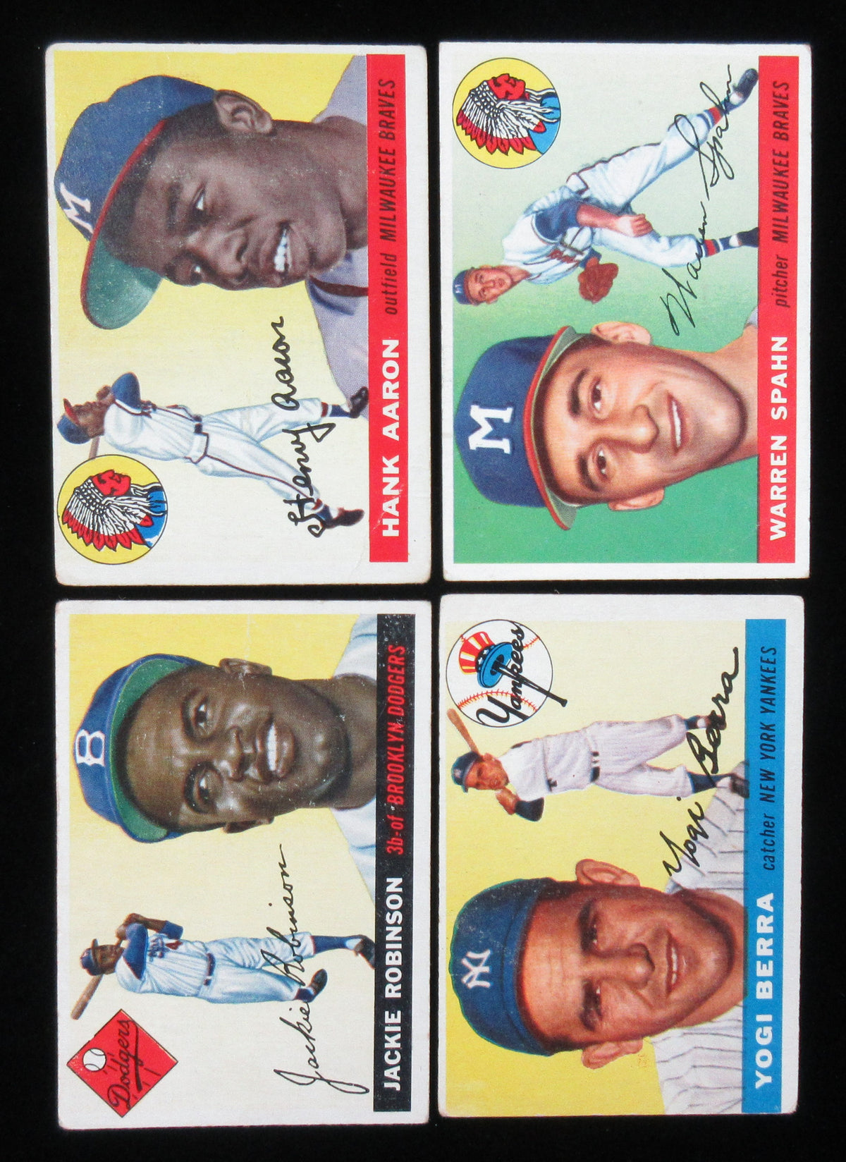 1955 Topps Baseball Near Set Poor VG (204/206) (26-094)