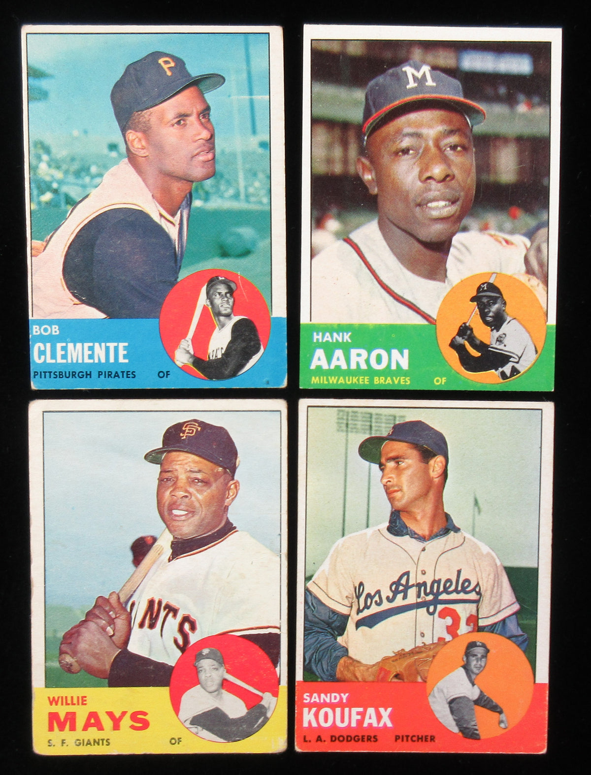 1963 Topps Baseball Near Set Good VG (573/576) (26-099)