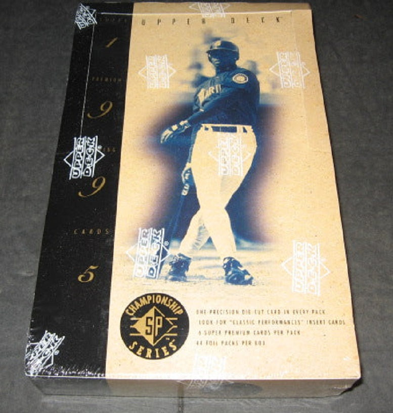 1995 Upper Deck SP Championship Baseball Box