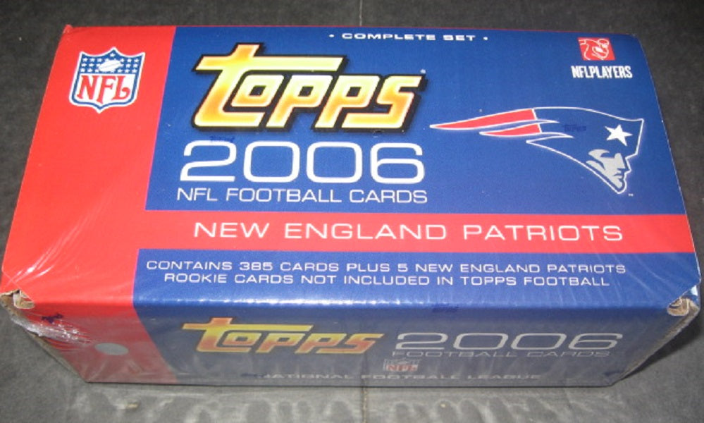 2006 Topps Football Factory Set (Patriots)