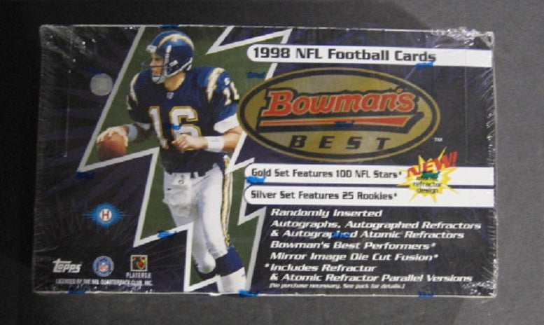 1998 Bowman's Best Football Box (Hobby) (24/6)