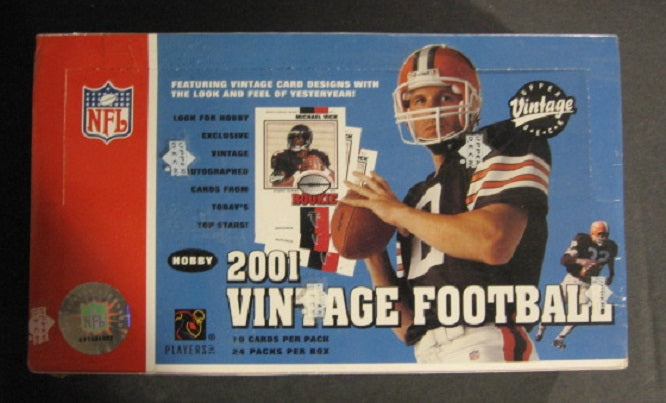 2001 Upper Deck Vintage Football Box (Hobby) (24/10)