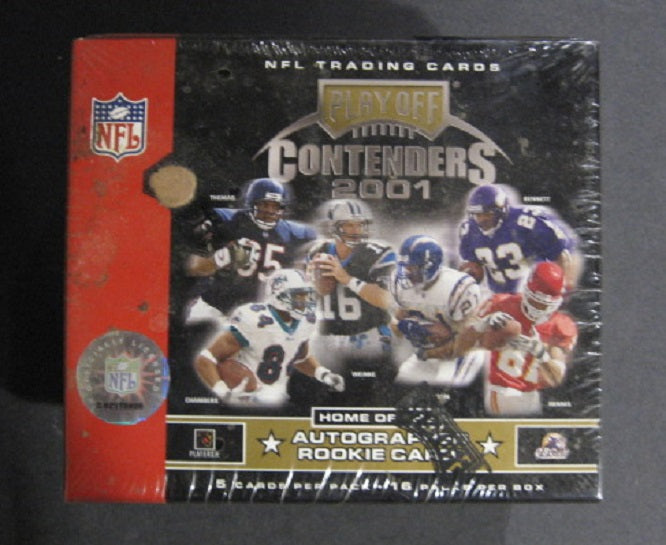 2001 Playoff Contenders Football Box (Hobby) (16/5)