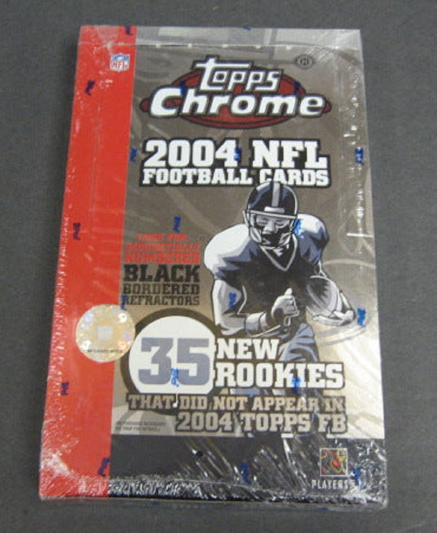 2004 Topps Chrome Football Box (Hobby)