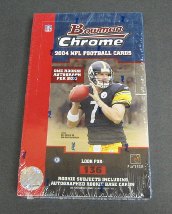2004 Bowman Chrome Football Box (Hobby)
