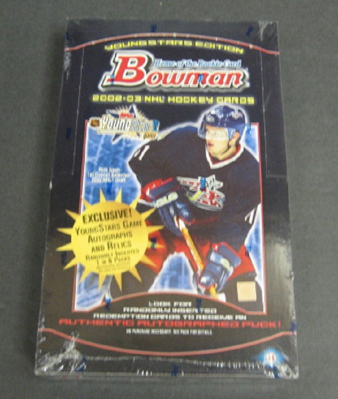 2002/03 Bowman Young Stars Hockey Box (Hobby)