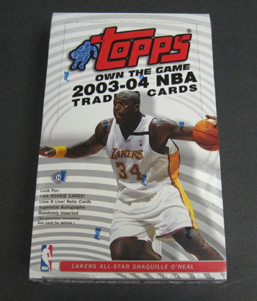 2003/04 Topps Basketball Box (Hobby)