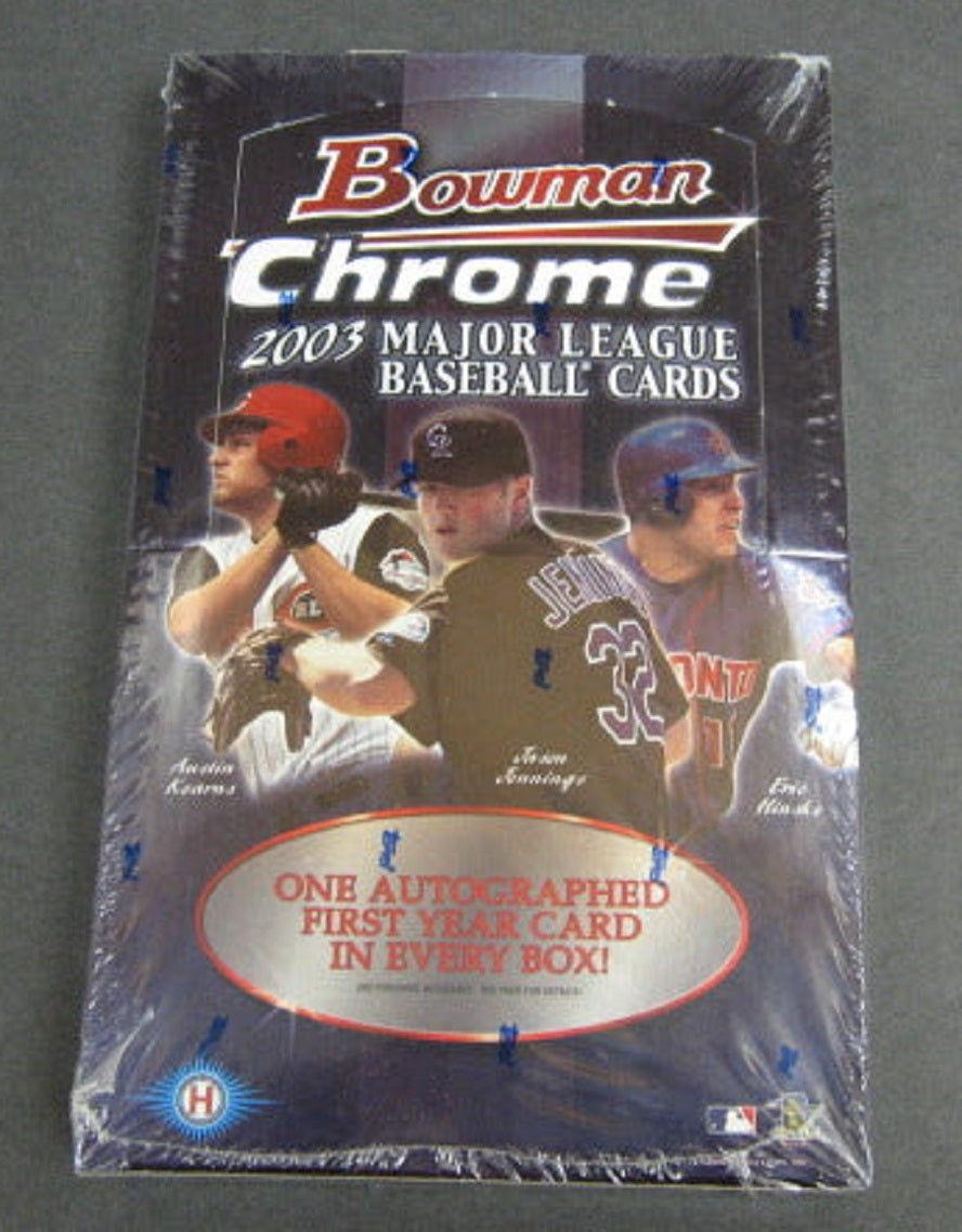 2003 Bowman Chrome Baseball Box (Hobby)