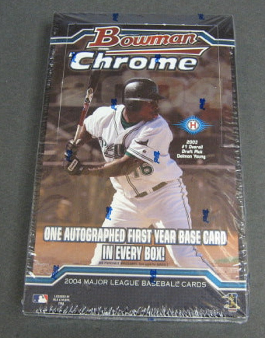 2004 Bowman Chrome Baseball Box (Hobby)