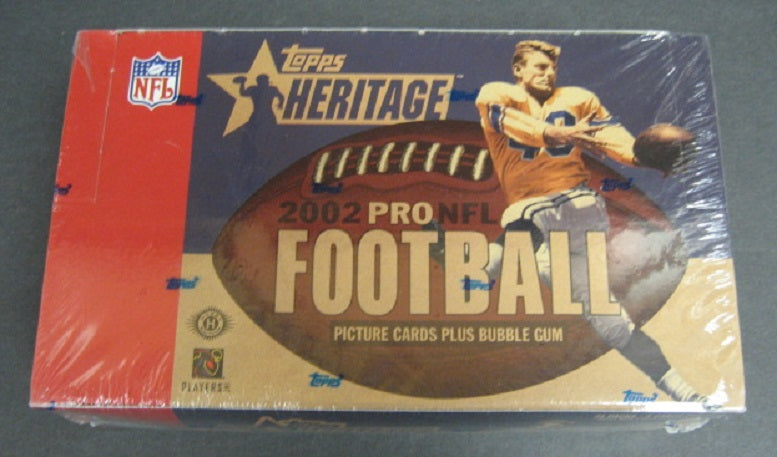 2002 Topps Heritage Football Box (Hobby) (24/8)