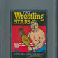1985 Topps WWF Pro Wrestling Stars Unopened Wax Pack PSA 8