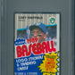 1989 Fleer Baseball Unopened Cello Pack PSA 10 Sheffield Top *3701