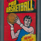 1976 1976/77 Topps Basketball Unopened Wax Pack PSA 7 Jabbar Top *4812