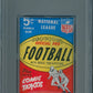 1965 Philadelphia Football Unopened Wax Pack PSA 8 *1896