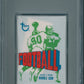1972 Topps Football Unopened 2nd Series Wax Pack PSA 9 *8608