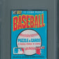 1983 Donruss Baseball Unopened Wax Pack PSA 7 Sandberg Back *8423