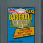 1987 Fleer Baseball Unopened Wax Pack PSA 7 Bonds Back *8424