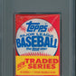 1985 Topps Baseball Traded Unopened Wax Pack PSA 9