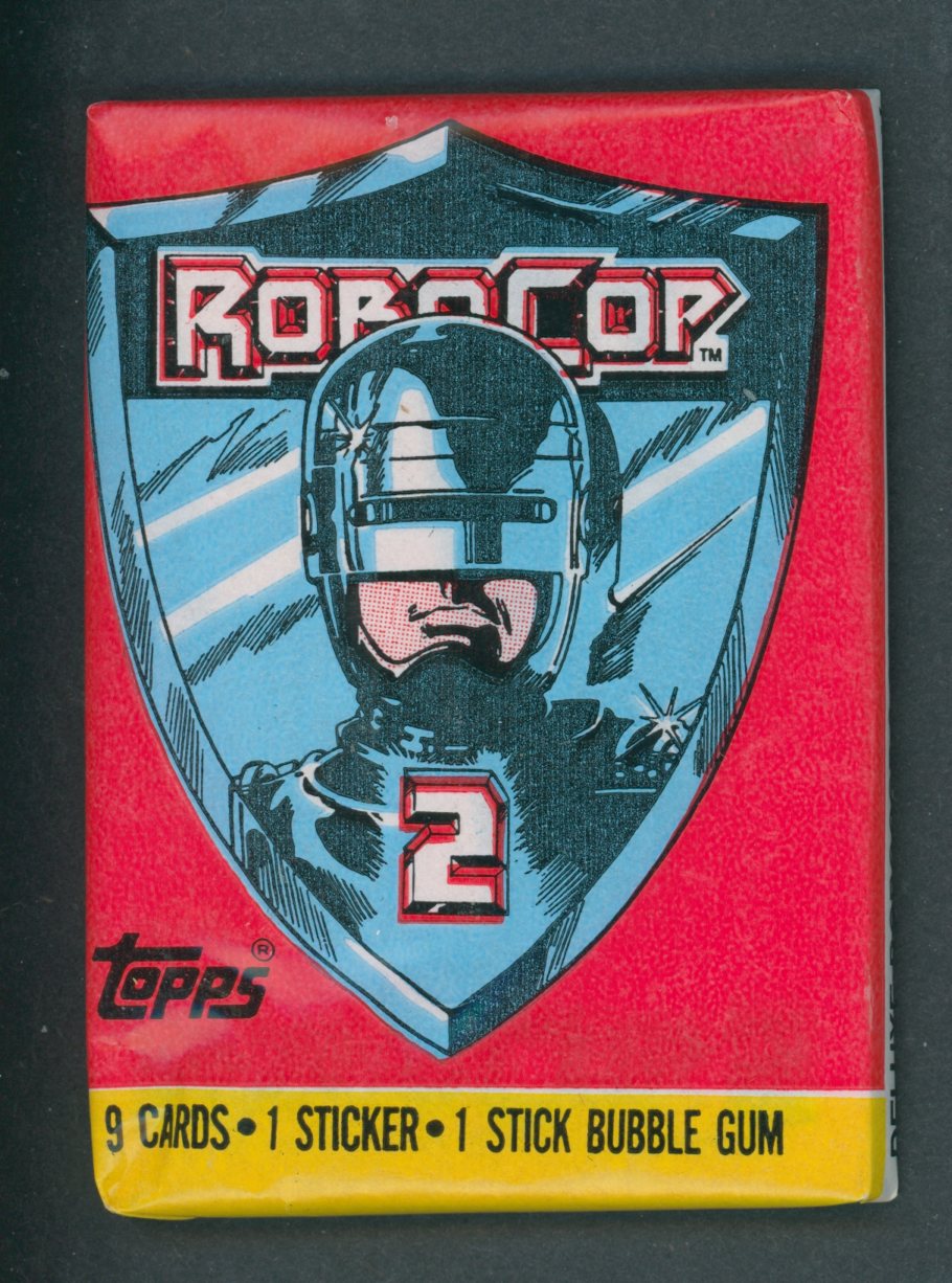 1990 Topps RoboCop 2 Unopened Wax Pack