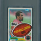 1981 Topps Football Unopened Cello Pack PSA 9 Monk Top *8405