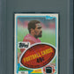 1981 Topps Football Unopened Cello Pack PSA 8 Monk Top *8404