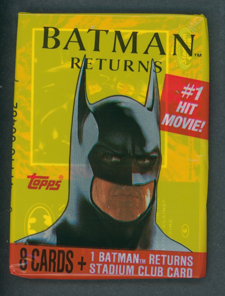 1992 Topps Batman Returns Unopened Pack