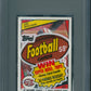 1984 Topps Football Unopened Cello Pack PSA 9 Montana Top *8408